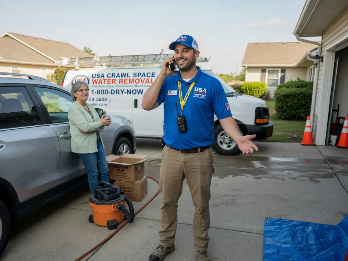 Crawl Space Water Removal Fred, TX FAQs